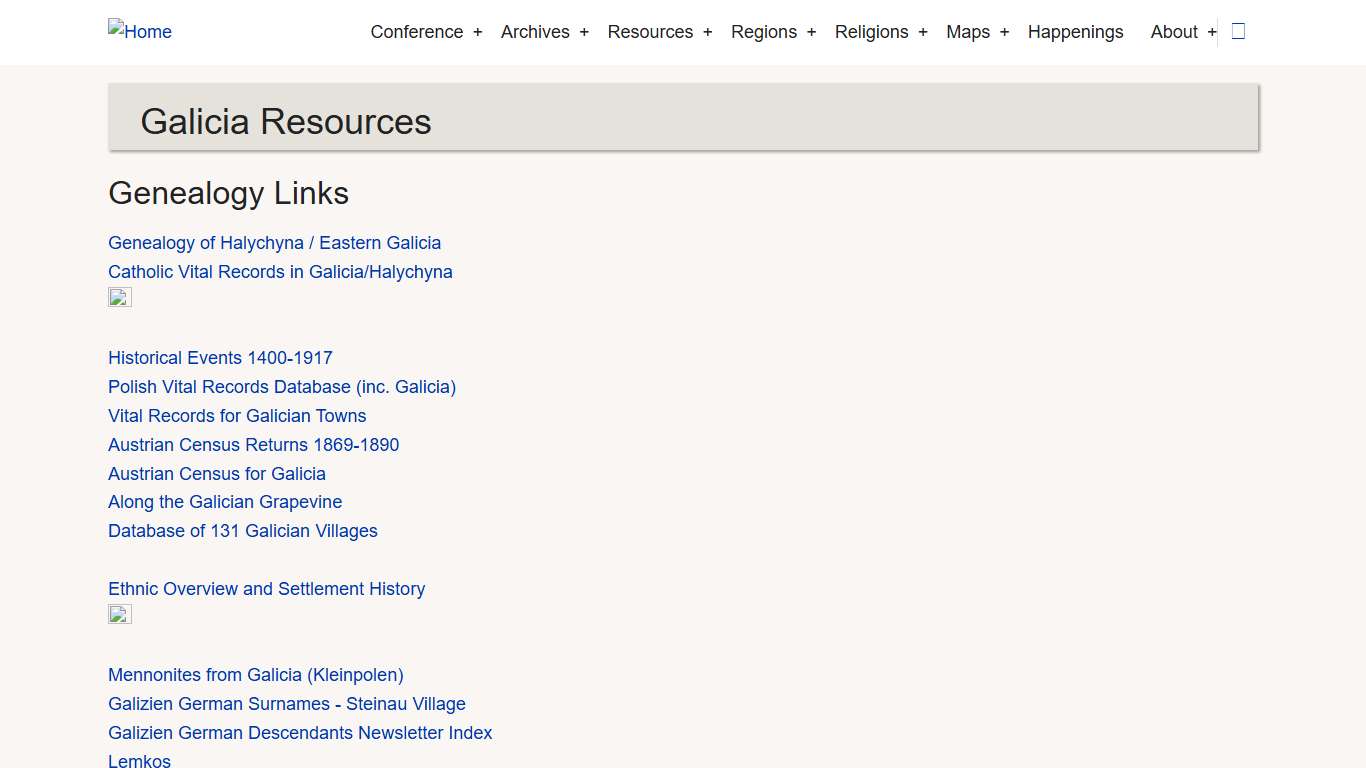 Galicia Resources FEEFHS